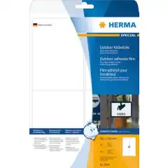 Herma Utendørsetiketter 99,1x139  10/m 40 stk.