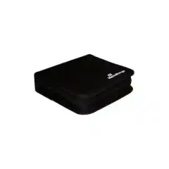 MediaRange Mediaoppbevaring mappe for 24 plater Sort