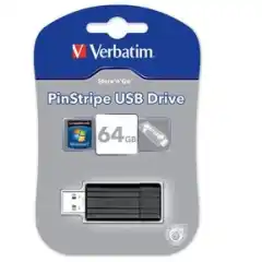 USB 2.0 Store N Go Pin 64GB, Black