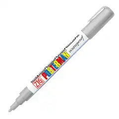 ZIG Merkepenn Posterman Fine 1mm sølv