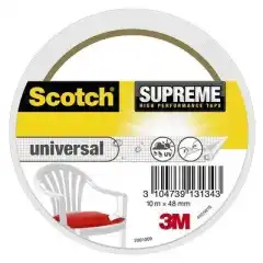 Scotch Lerretsteip Supreme 48mmx10m hvid