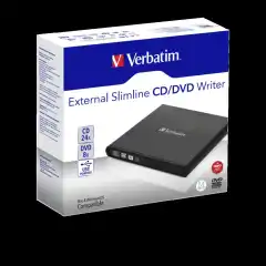 Mobile DVD rewriter USB 2.0, Black
