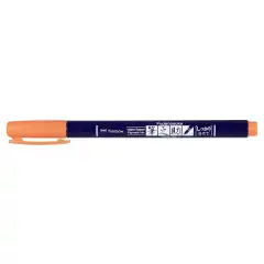 Kalligrafipenn Fudenosuke hard neon orange