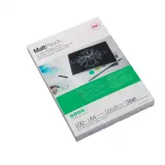 Lamineringslomme mat 125my A4(100)