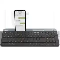 K580 Slim Multi-Device Wireless Keyboard, Graphite (Nordic)