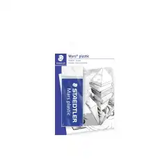 STAEDTLER Viskelær Mars Plastic 65x23x13mm blister
