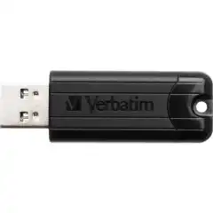 Verbatim USB 3.0 Pinstripe Minnepenn 256GB, Sort