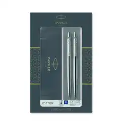 Parker Jotter Stainless Steel CT Duosett Gavepakke