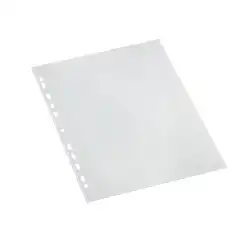 Lomme A4 0,12mm PP TO Klar (100)