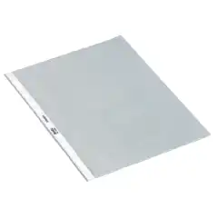 Lomme A4 0,9mm PP TO Klar (100)