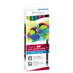 Tombow ABT Dual Brush 6P-1 Basic eske (6)