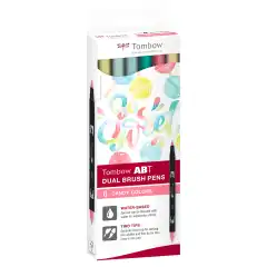 Tombow ABT Dual Brush 6C-4 Candy eske (6)