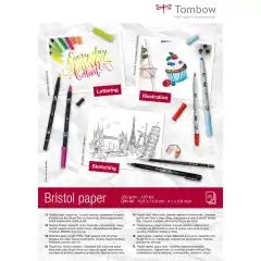 TOMBOW Tegneblokk Bristol A6 250g 25 ark