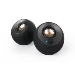 Pebble V2 USB Speakers, Black