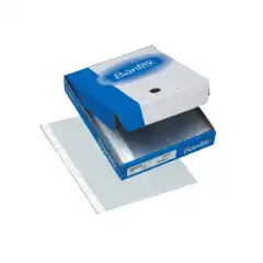 Bantex Lomme A5 0,08 Mm, Trans., 100 Stk.