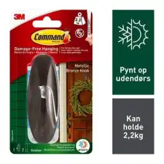Command Outdoor Designer metal krok, stor