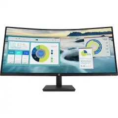 34'' HP Monitor P34hc G4 Curved, Black