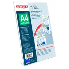 Skiltholder A4 L-fot