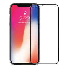 Racing Shield Nanoglass, iPhone 11 Pro, full, easy mount, black frame