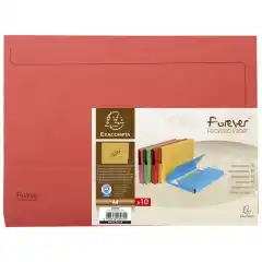 Exacompta Forever Sorteringsmappe m.klaff ass(10)