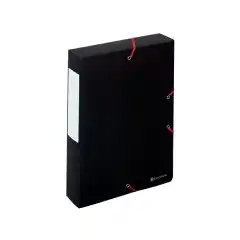 Exacompta Strikkboks 60mm 600g sort