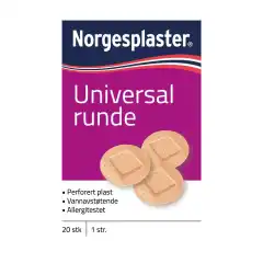 Norgesplaster Plaster universal runde