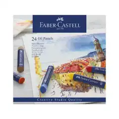 Faber-castell Oljepastellkritt ass farger (24)