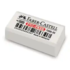 Faber-castell Viskelær 7086 hvit (30)