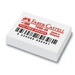 Faber-castell Faber Viskelær CASTELL 7096PVC fri(48)