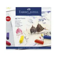Faber-castell Tørrpastellkritt ass farger (48)