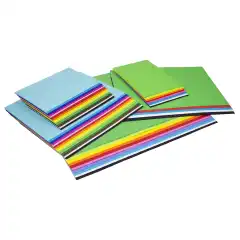 Farget papir mixforpakning (1100)