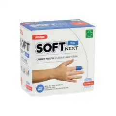 Snøgg Plaster Soft NEXT 6cmx4,5m Blå