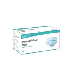 Munnbind non woven Type I blå (50)