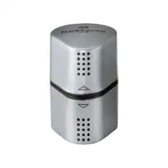 Faber-castell Blyantspisser FC Grip 2001 sølv