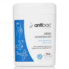 Antibac Hånddesinfeksjon våtserv. (40)