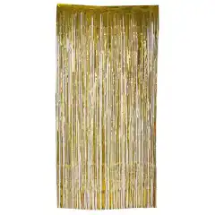 Joker Glittergardin 92x240cm gull