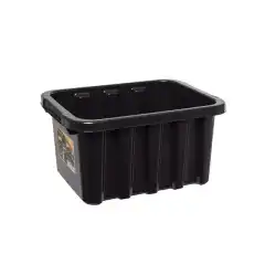 Nordiska plast Strongbox Oppbevaringsboks 15L sort