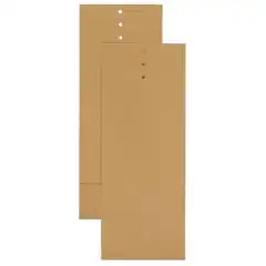 Prøvepose 120x305x50mm brun 120g (250)