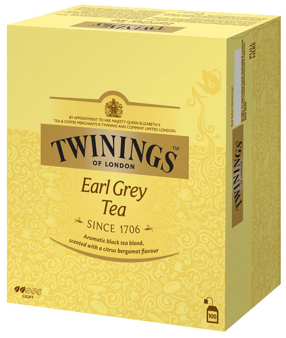 Twinings Te Earl Grey (100 stk) 122409